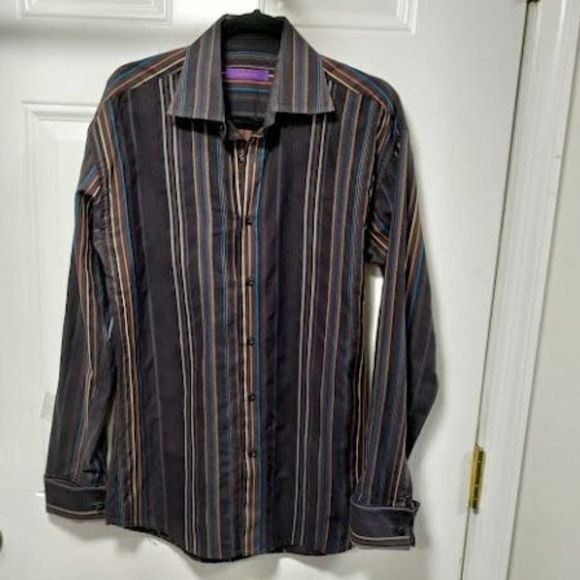 Kuhlman Stripped Button Down Size 41 - Picture 1 of 7